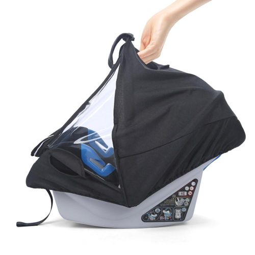 Stroller Bassinet Rain Cover EVA Breathable Stroller Covers for Rain Wind Snow Outdoors Use NO5279