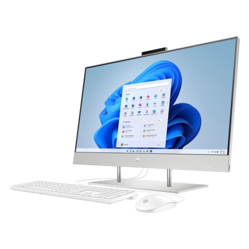Hp  27''-dp0031na 27" All-in-One PC - Intel&reg; Core&trade; i3, 256 GB SSD-Silver
