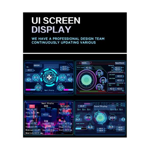 915 Generation Dual-Use Computer Sub-Screen Portable 35 Inch LCD Computer Monitoring USB Sub-Screen Desktop Computer ScreenWhite