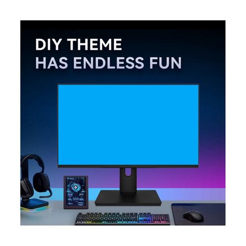 915 Generation Dual-Use Computer Sub-Screen Portable 35 Inch LCD Computer Monitoring USB Sub-Screen Desktop Computer ScreenWhite