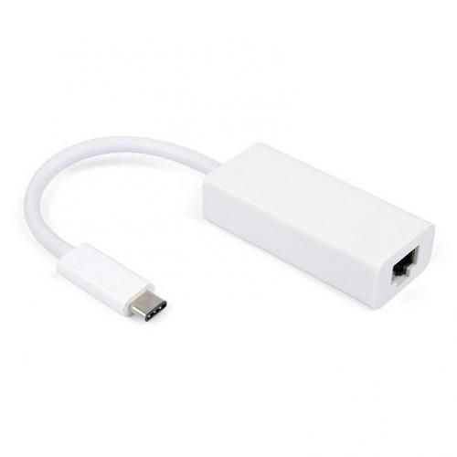 Type C To Ethernet LAN Network Adapter-White