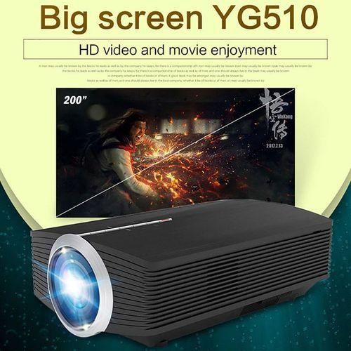 Max 200 "HD Large Screen TV Home Theater LED Projector HDMI 1080P