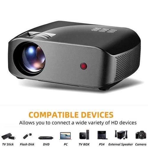 Max 200 "HD Large Screen TV 4K Projector Led Proyector 1080P Home Theater WiFi