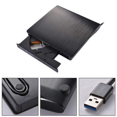 Samsung DVD-RW CD-RW external USB 3.0 Combo Drive Burner Player Slim - Black