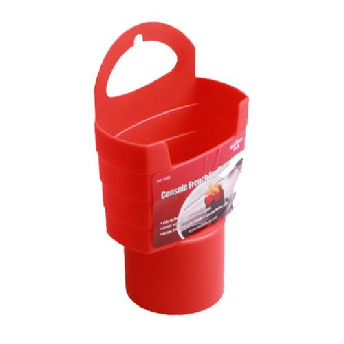 1pc Car French Fries Holder Food Drink Cup Holder Car-Styling Storage Box Bucket Good New