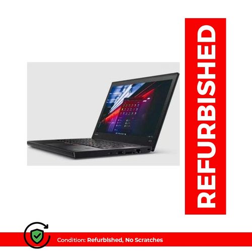 Lenovo Refurbished Thinkpad X270  Laptop, Intel Core I5-7th/6th Generation CPU, 8GB RAM, 256GB SSD, 12.5 Inch - Renewed A Grade