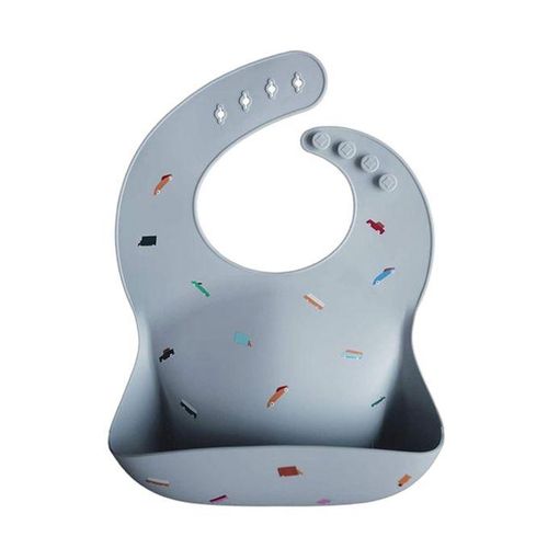 Silicone Bibs Feeding Adjustable Bib Easily Cleaned With