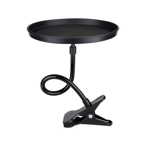 Car Food Tray Clamp Bracket Adjustable Multifunctional Drink Coffee Bottle Organizer Dining Table Car Cup Holder Swivel Tray