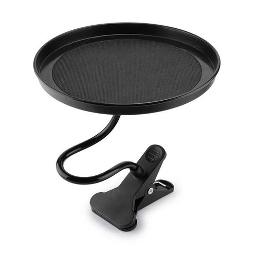 Car Food Tray With Clamp Bracket Adjustable Swivel Car Food Tray Car Cup Holder Road Trip Essential For Eating Car Interior Part