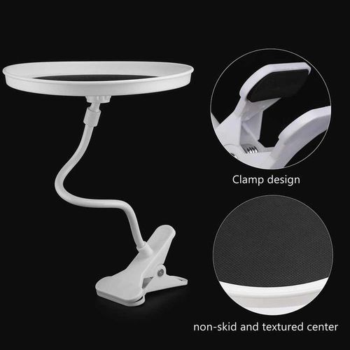 Car Food Tray With Clamp Bracket Adjustable Swivel Car Food Tray Car Cup Holder Road Trip Essential For Eating Car Interior Part