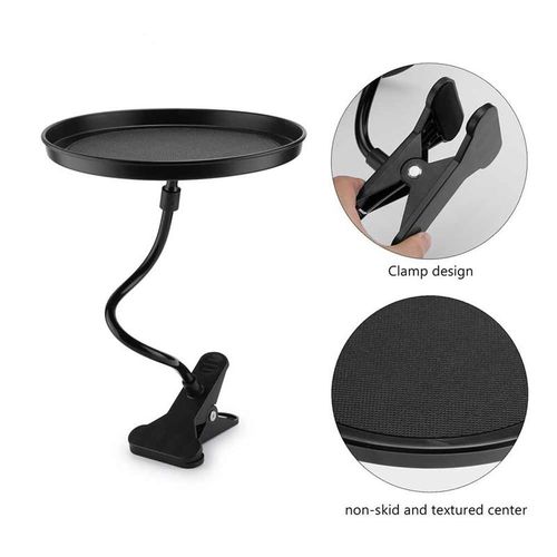 Car Food Tray With Clamp Bracket Adjustable Swivel Car Food Tray Car Cup Holder Road Trip Essential For Eating Car Interior Part