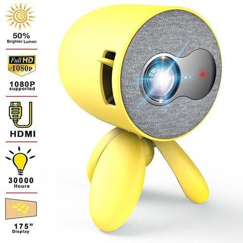Max 150 "HD Large Screen TV Projector Supports 1080P Multimedia Video Player