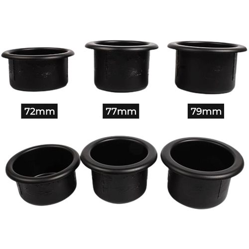 Black Car Cup Water Drink Holder Recessed For Rv Car Marine Boat Trailer Plastic Cup Holder Interior Accessories