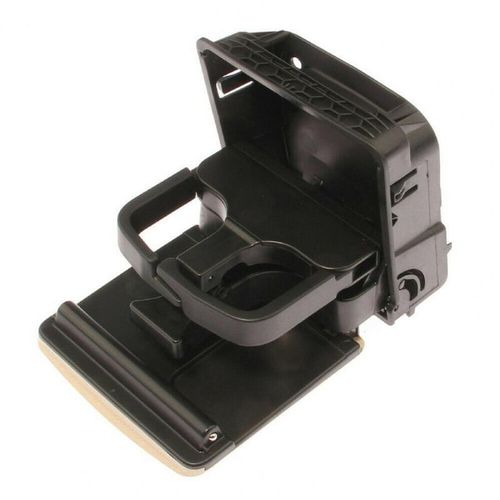 Auto Armrest Rear Cup Holder Durable Abs Cup Mount 1k0862532f For Vw Golf-Mk5 Mk6 2006-2011