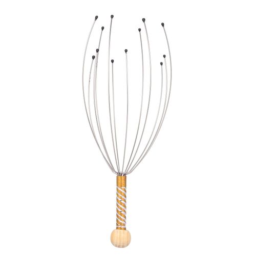 3pcs Head Massagers Scalp Scratchers Handheld Scratcher for Head Body Relaxing Massage Tools Random Color NO5115
