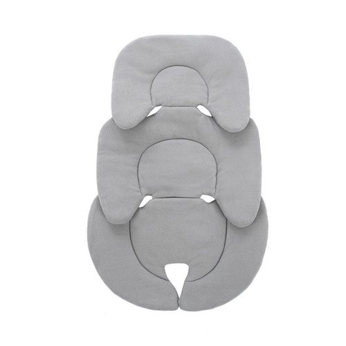 Soft Stroller Cushion Pillow Insert Infant Car Seat Insert Head and Body Support Suitable for Boys and Girls,Gray NO5313
