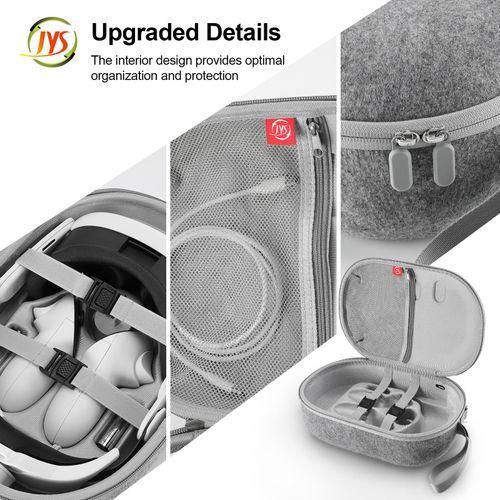 JYS New Meta Quest3 VR Glasses Storage Bag VR Headset