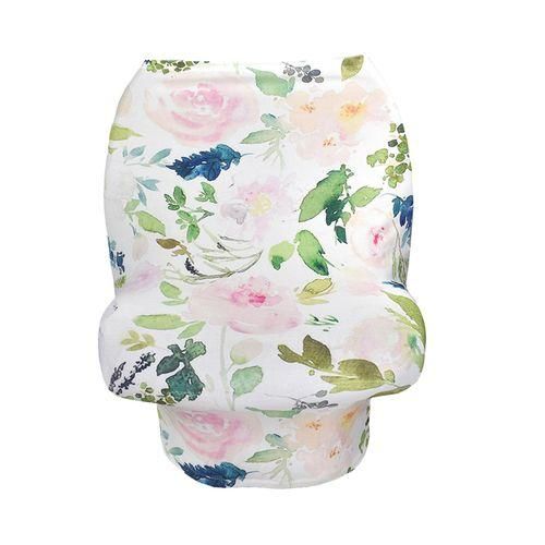 Breathable Stroller Cover Soft Carseat High Chair Flower 1