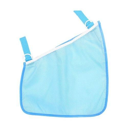 Buggy Net Bag Baby Stroller Pram Side Hanging Carrying Diapers Blue