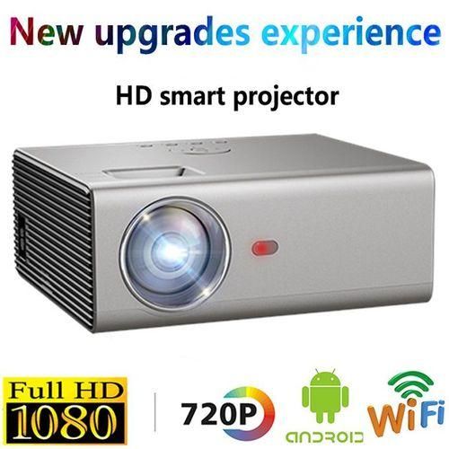 Max 150 "HD Large Screen TV LCD Wireless Sync Projector Full HD 1080p Home Cinema Media Player