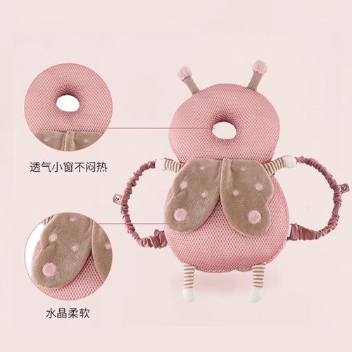 Baby Toddler Walking Head Protection Anti-Fall Pillow Summer Fall Head Anti-Collision Back Protection Anti-Fall Cap Artifact