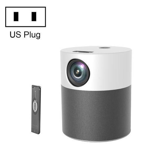 M1 Home Commercial LED Smart HD Projector, Specification: US PlugPhone With Screen Version