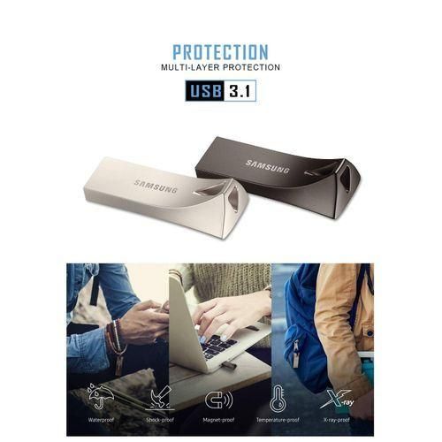 Samsung 16GB Bar Plus 3.1 Flash Drive -Silver