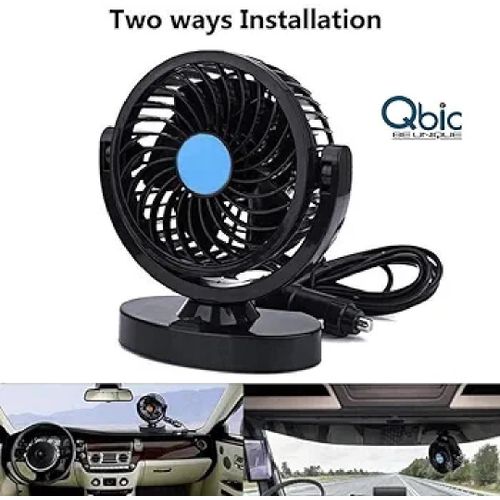Car Fan  360 Degree Compatible with Table High Speed Quiet Strong Dashboard Auto Cooling Air Fan