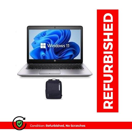 Hp Refurbished 840 Elitebook 14 Inch Core i5,8GB Ram, 500GB Hard Disk, Windows 10 Pro, Microsoft Office Plus Free bag - Black
