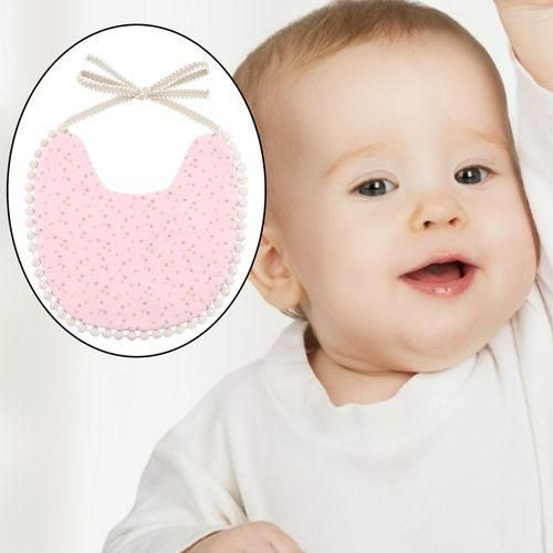 Bib Drooling Spit Apron Washable F Pink F Pink