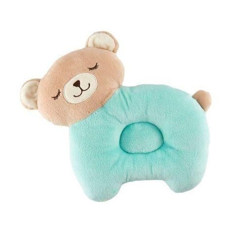 Baby Cartoon Cotton Head Protect Pillow Breathable Washable Biteproof Headrest