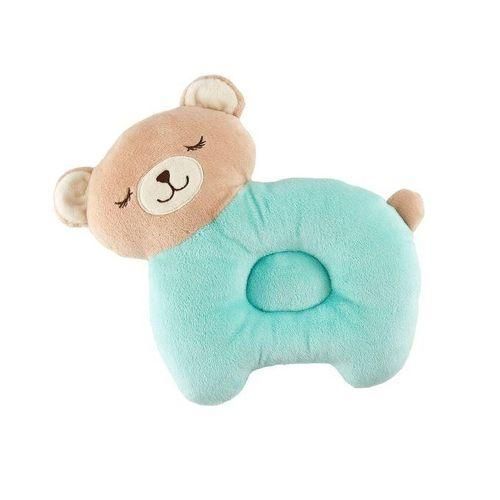 Baby Cartoon Cotton Head Protect Pillow Breathable Washable Biteproof Headrest