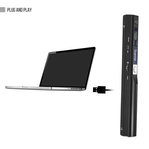 Portable Handheld Wand Wireless Scanner A4 Size 900DPI