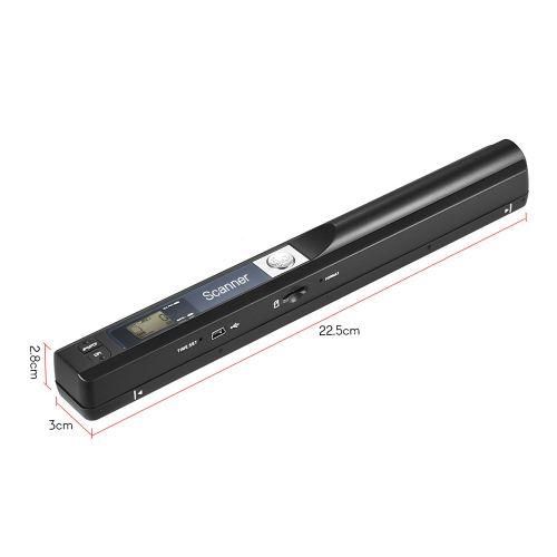 Portable Handheld Wand Wireless Scanner A4 Size 900DPI