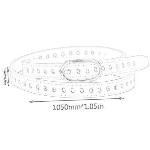 Leisure Women Pin Bu Kle Belts Trend Strap Belt Waist Belt Waistbandorange
