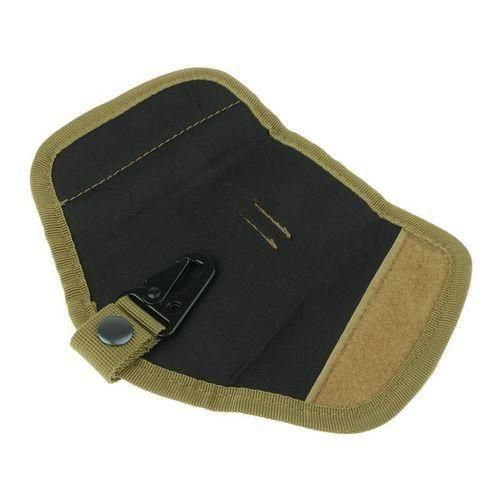 Outdoor  Nylon Small Money Bag Key Pouch Holder Key Tool Khaki