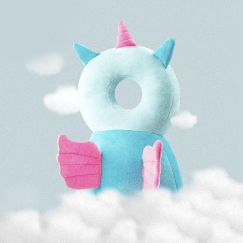 Toddler Baby Head Protection Pad Cushion Headrest Cartoon Soft Security Cushion Frog Backpack Fall Protection New NO5298