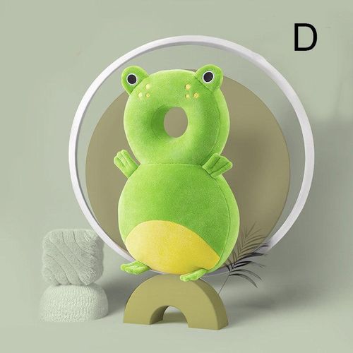 Toddler Baby Head Protection Pad Cushion Headrest Cartoon Soft Security Cushion Frog Backpack Fall Protection New NO5298