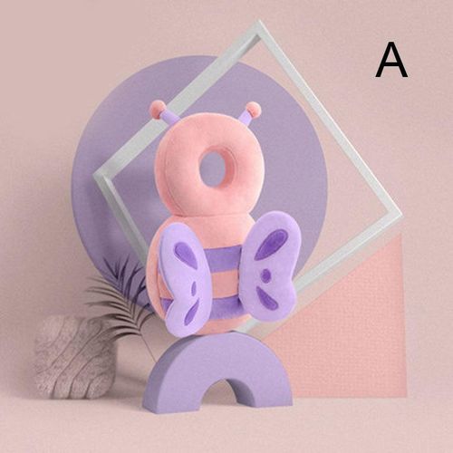 Toddler Baby Head Protection Pad Cushion Headrest Cartoon Soft Security Cushion Frog Backpack Fall Protection New NO5298