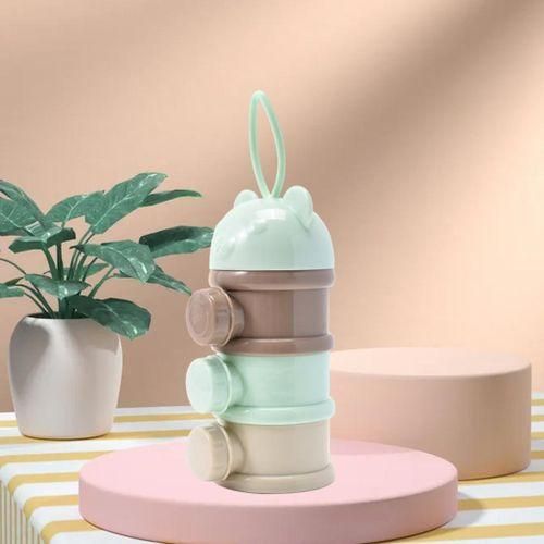 Milk  Box Formula Dispenser Baby Snacks Container  Layers