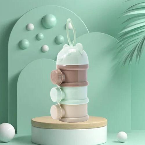Milk  Box Formula Dispenser Baby Snacks Container  Layers
