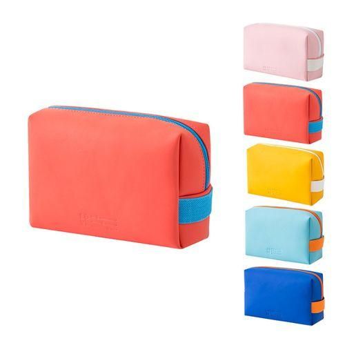 Ins Style New PU Handheld Cosmetic Bag Mini Storage