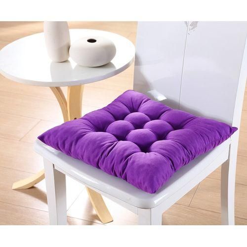 Hot Selling Thick Solid Color Brushed Chair Cushion Tatami