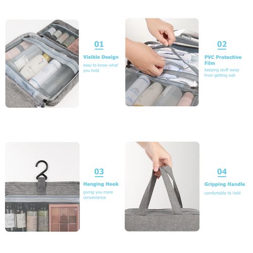 Portable Travel Makeup Bag Waterproof Storage Bag Cosmetic
