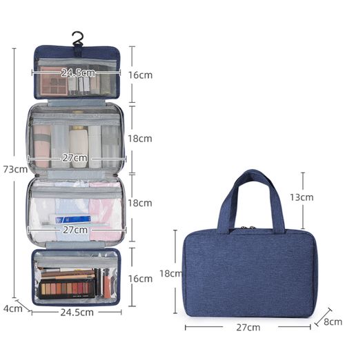 Portable Travel Makeup Bag Waterproof Storage Bag Cosmetic