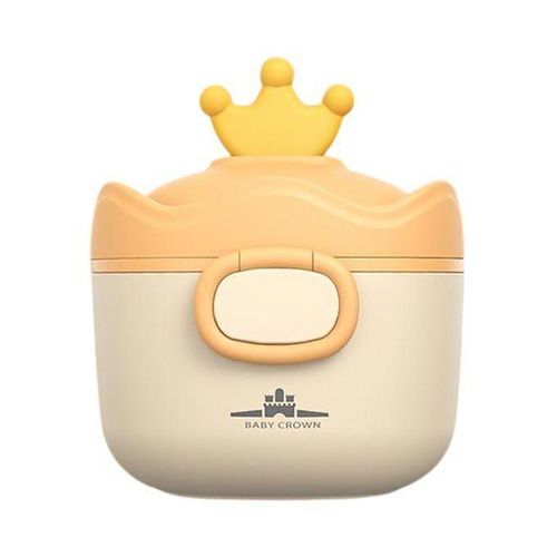 Formula Dispenser Snack Cups With Carry Handle For Outdoor Yellow S