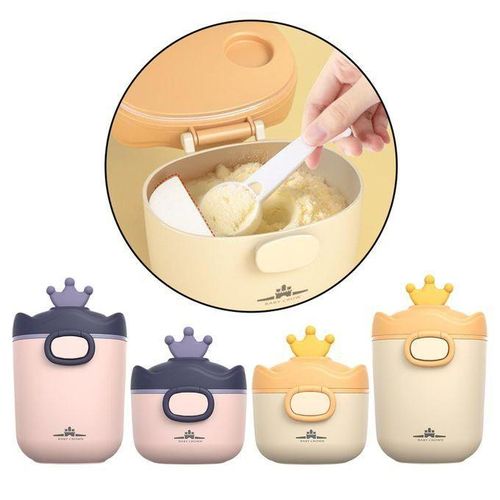 Formula Dispenser Snack Cups With Carry Handle For Outdoor Yellow S