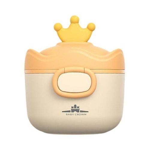 Formula Dispenser Snack Cups With Carry Handle For Outdoor Yellow S