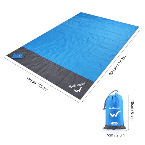 Waterproof Beach Blanket Outdoor Portable Picnic Mat