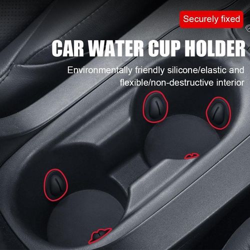 Car Water Cup Limiter Holder Central Control Anti Shaking Anti Abnormal Sound Fixator Car Interior Products Accessories
